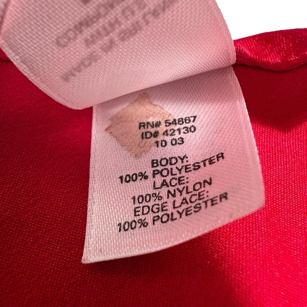 Y2K Vintage 2003 Victoria's Secret Chemise Slip Dress Size Medium - Picture 9 of 9